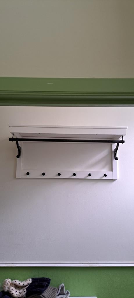 Ikea Hemnes kapstok met opbergplank, Huis en Inrichting, Ophalen