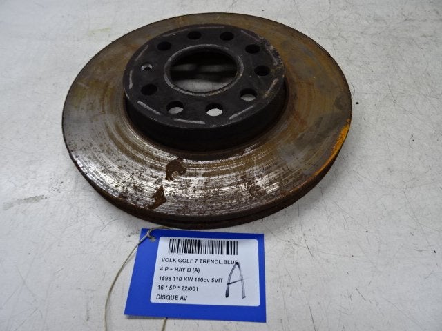 FREIN DISQUE AVANT Volkswagen Golf VII (AUA), Utilisé, Volkswagen