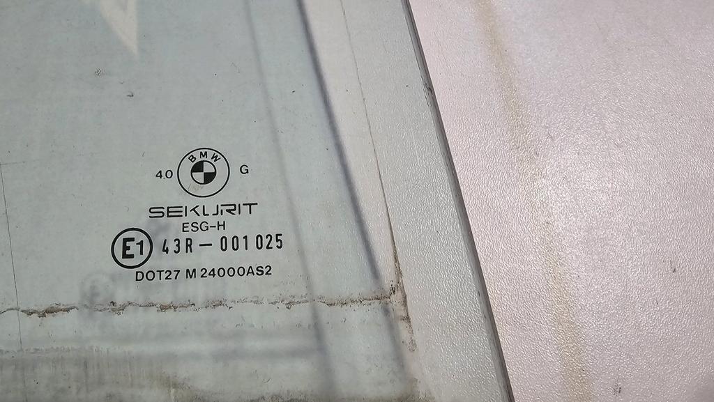 Zijruit raam groen links achter BMW E34 51341944087 1944087, Auto-onderdelen, Gebruikt, -, Deur, -
