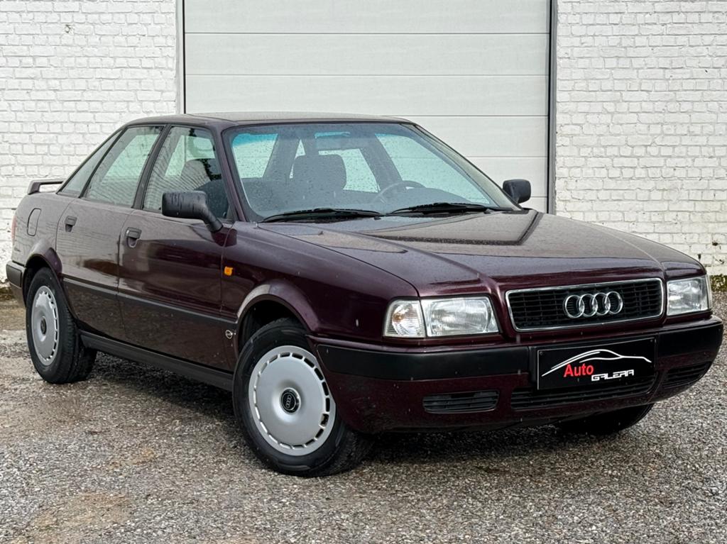 Audi 80 1.9 TD*147.000km*1992*2e prop*, Auto's, 4 deurs, Stof, Zwart, 1900 cc
