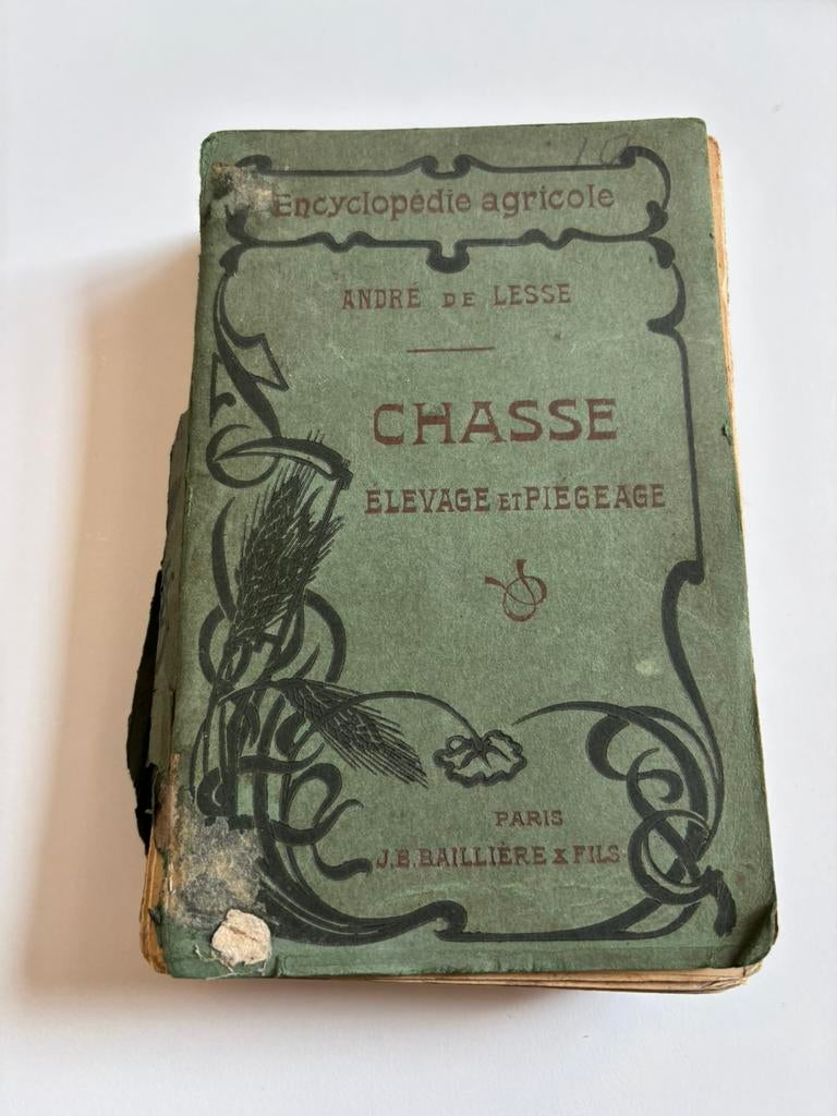 Chasse Andre de Lesse 1925, Antiquités & Art, Antiquités | Livres & Manuscrits, Enlèvement ou Envoi