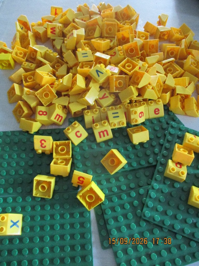 lot vintage de briques de construction LEGO Dacta Education, Enlèvement ou Envoi, Utilisé, Ensemble complet, Lego