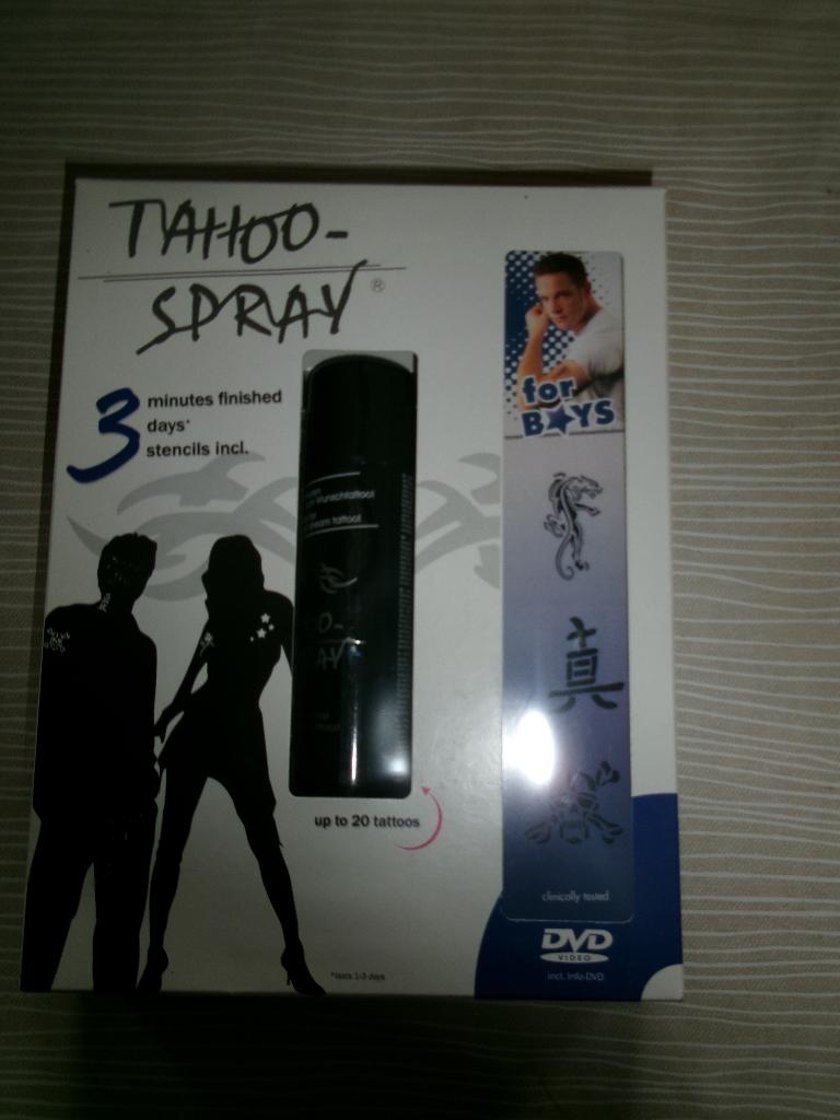 tattoo's spray, Diversen, Ophalen, Nieuw