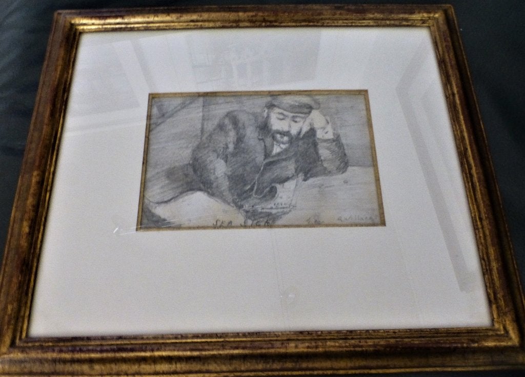 Willaert Robert (1878—1949) - dessin original au crayon, Enlèvement ou Envoi, Dessin, Dessin au crayon, Fait main