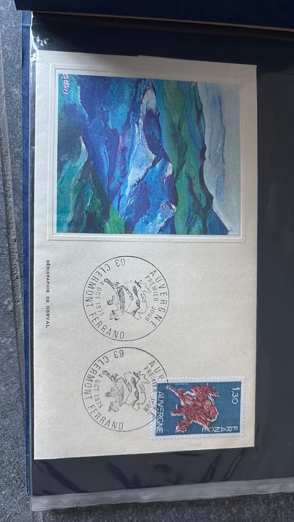 Lot de FDC France & EU (1975–1980) – enveloppes Premier Jour, Ophalen of Verzenden, Gestempeld, 1e dag stempel, Gestempeld