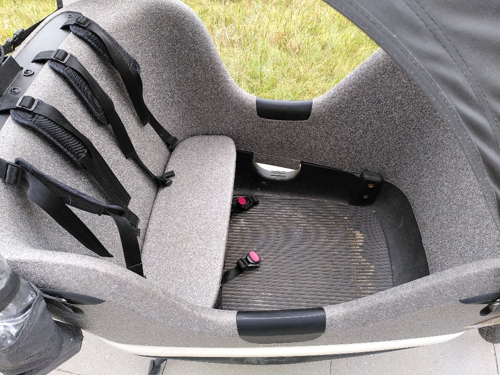 Bakfiets Gazelle Makki, Fietsen en Brommers, Fietsen | Bakfietsen, Ophalen, Gebruikt, Huif, 2 kinderen