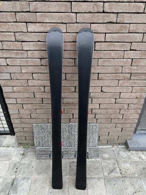 Atomic Redster J2 kinderski's – 120 cm + Atomic bindingen, Sport en Fitness, Ophalen, Gebruikt, 100 tot 140 cm, Atomic