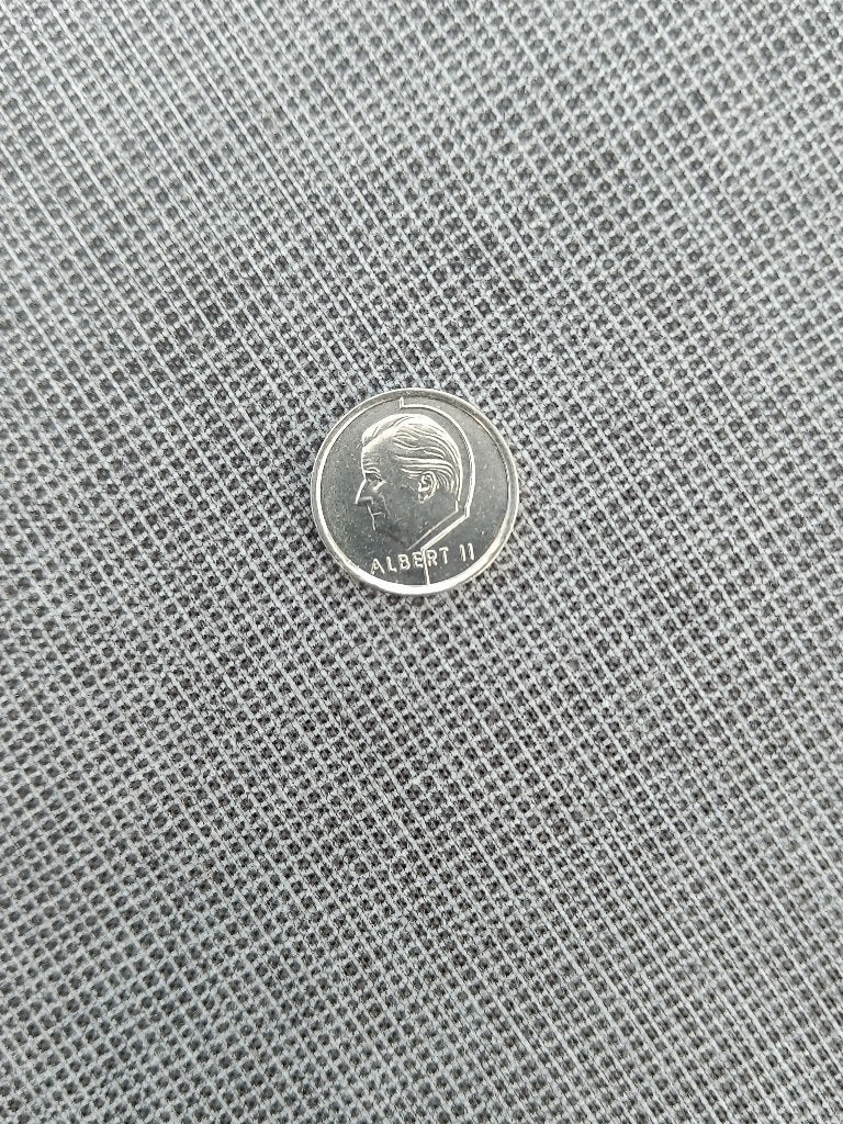 België Belgique munt  met 1 Franc. Jaar: 1998. Albert II., Postzegels en Munten, Ophalen of Verzenden, Overig, Losse munt