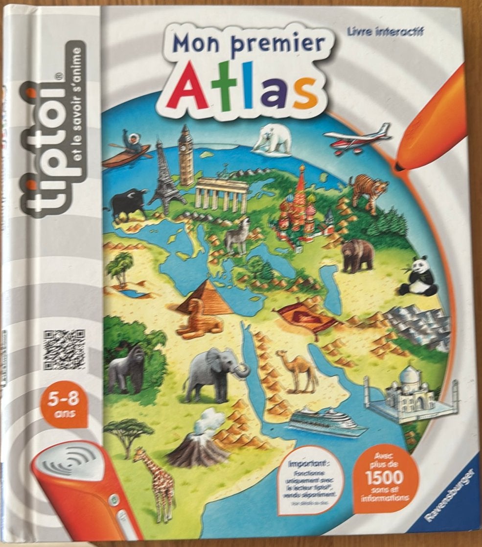 TIPTOI : Mon premier atlas, Enfants & Bébés, Enlèvement ou Envoi, Utilisé