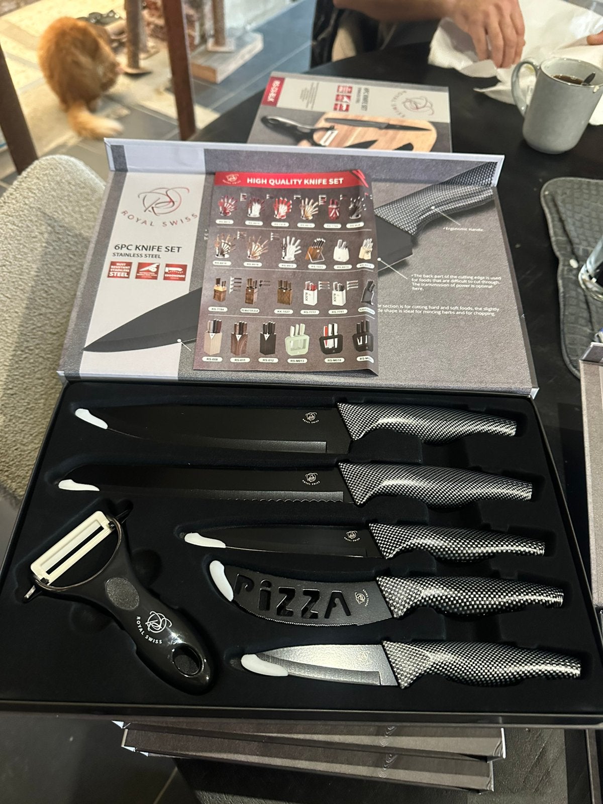 Messen sets, Ophalen, Nieuw