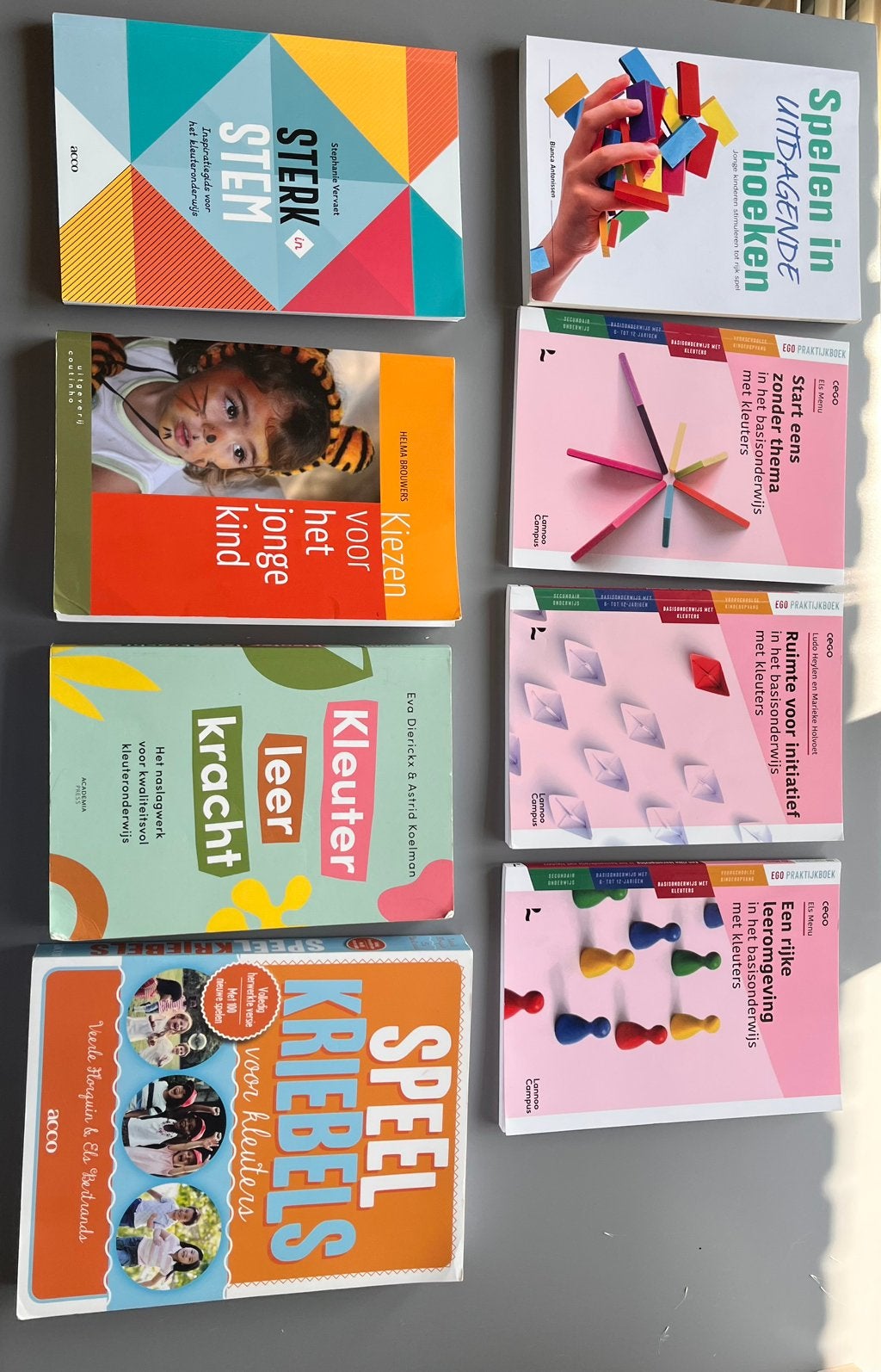 Boeken kleuteronderwijs, Boeken, Schoolboeken, Zo goed als nieuw, Nederlands, Ophalen