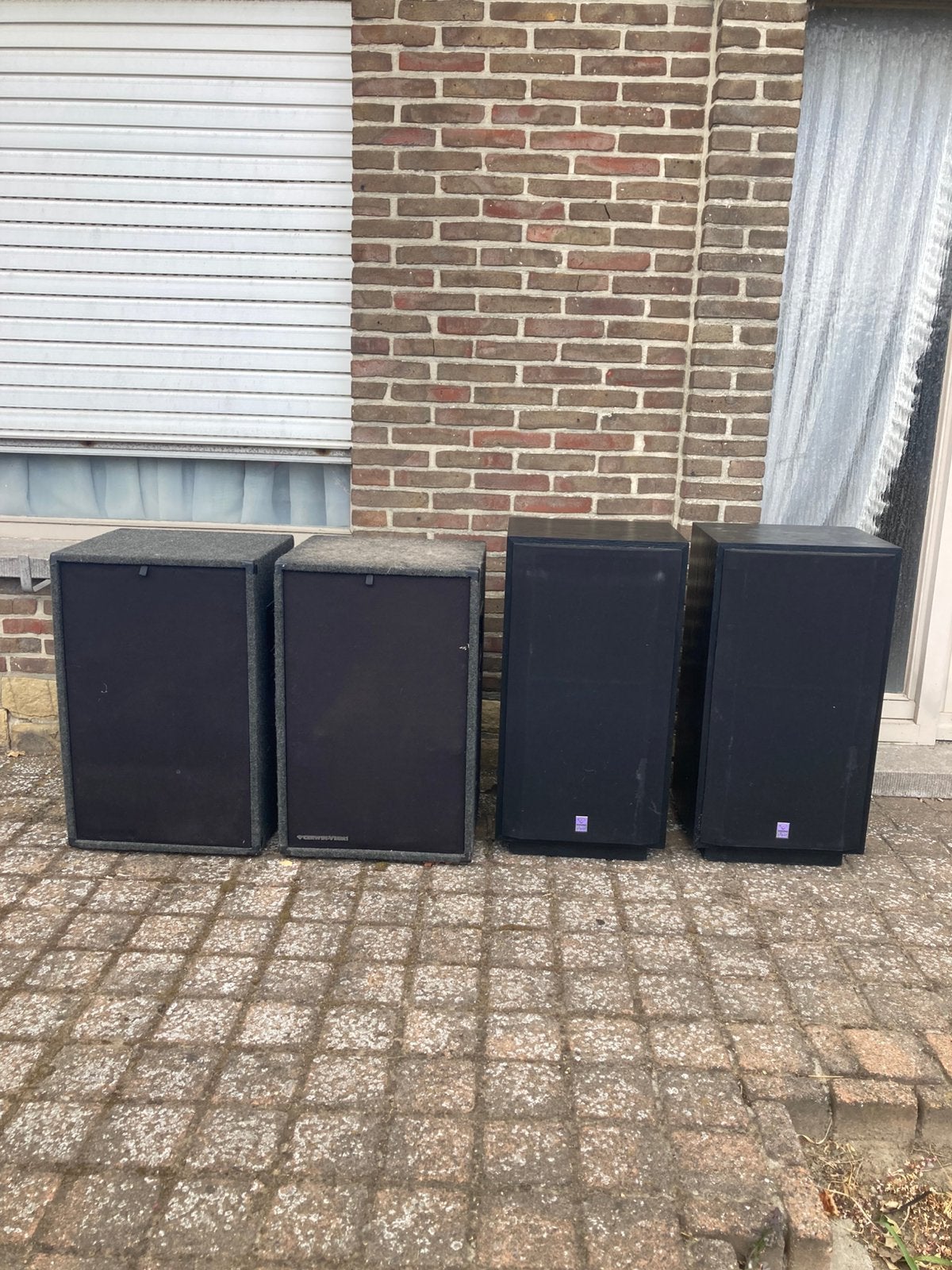 2x set boxen cerwin vega, TV, Hi-fi & Vidéo, Enceintes, Enlèvement, Comme neuf
