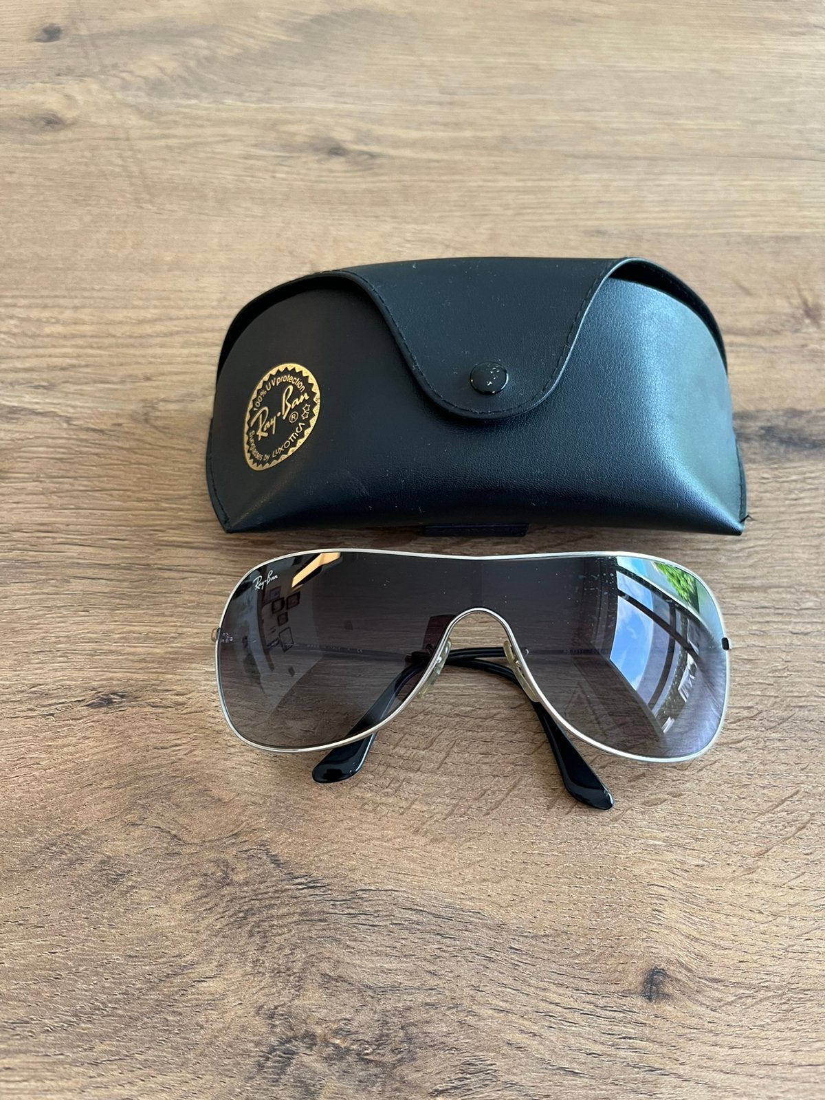 Lunettes de soleil unisexes Rayban 3211, Enlèvement ou Envoi, Utilisé, Lunettes de soleil