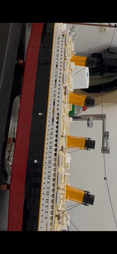 Lego Titanic, Ophalen of Verzenden, Zo goed als nieuw