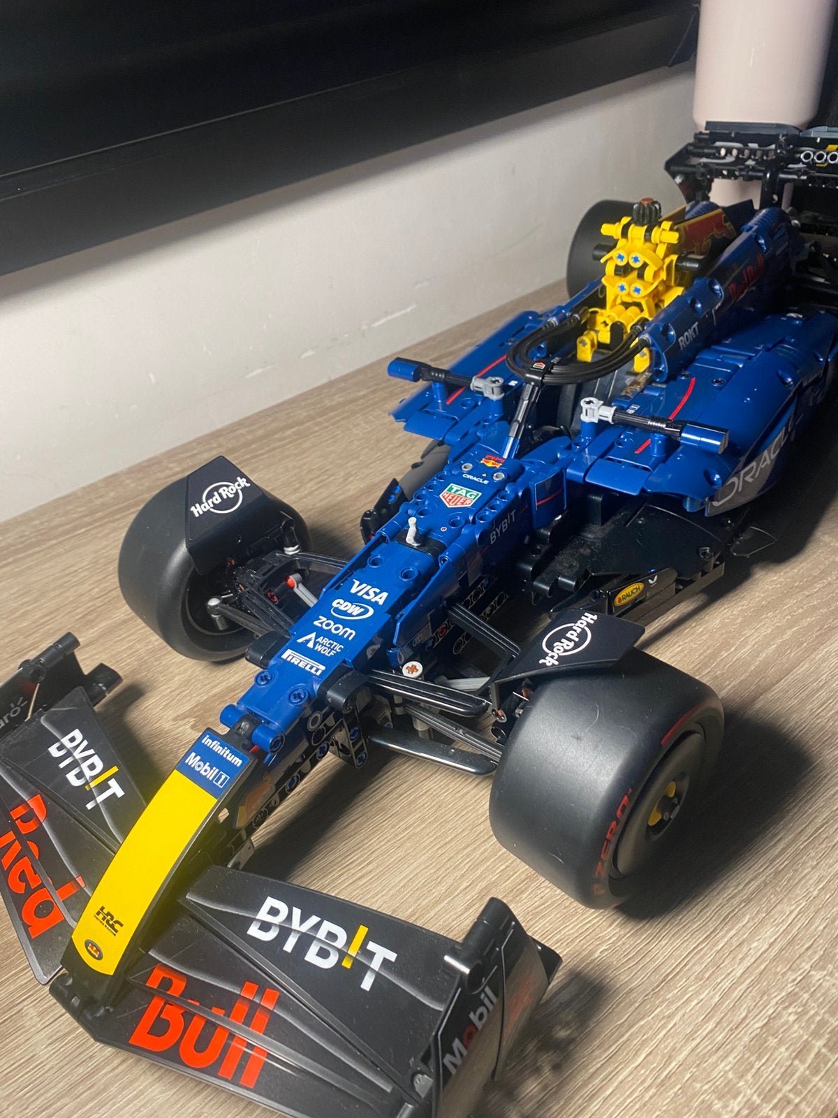 Lego Formule 1 Redbull 42206 AFGEBOUWD, Ophalen, Lego, Zo goed als nieuw, Technic