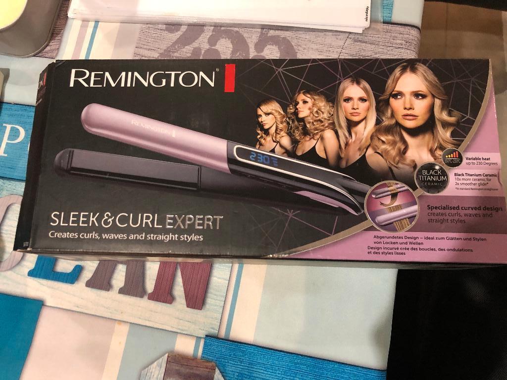 Remington stijltang & krultang 2 in 1, Ophalen, Zo goed als nieuw, Krultang of Stijltang