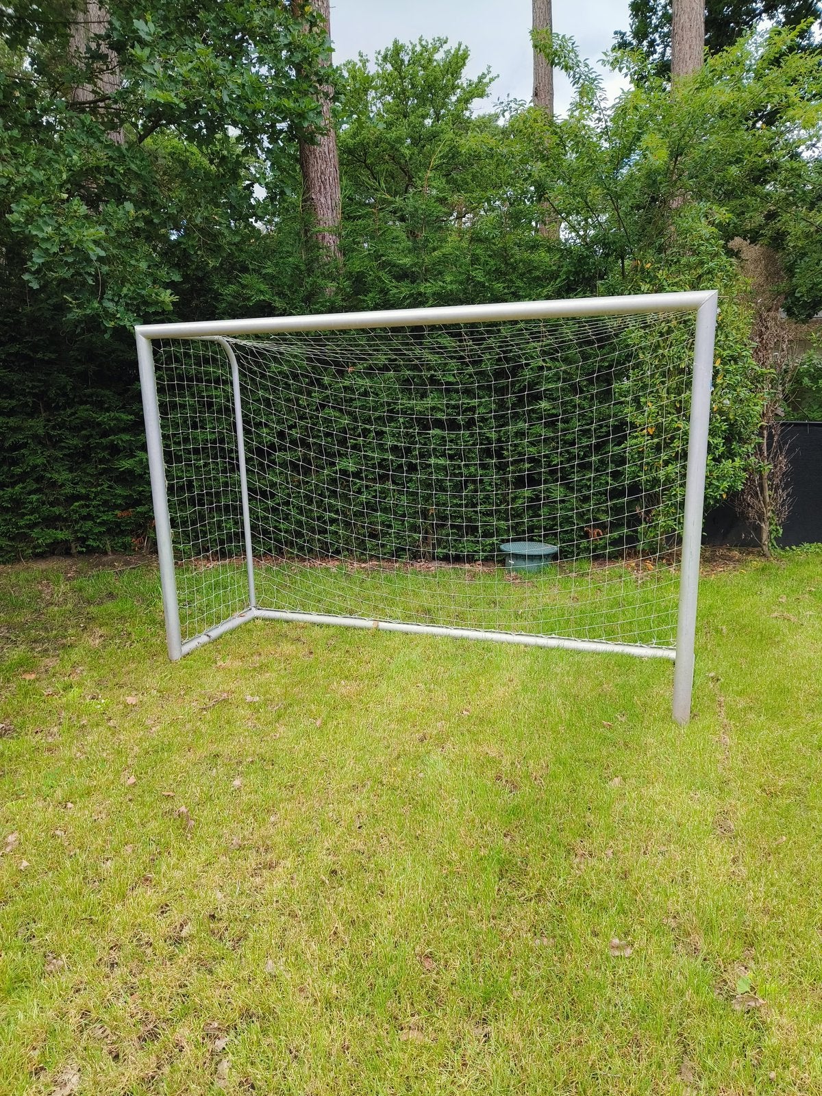 2 Aluminium Voetbaldoelen – 3 x 2 meter – Goede staat, Sport en Fitness, Ophalen, Zo goed als nieuw