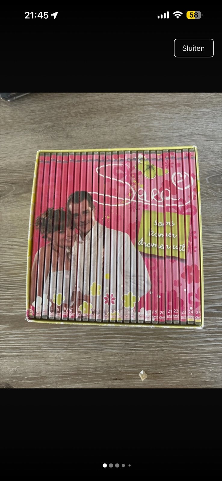 Sara dvd box, Cd's en Dvd's, Ophalen, Zo goed als nieuw