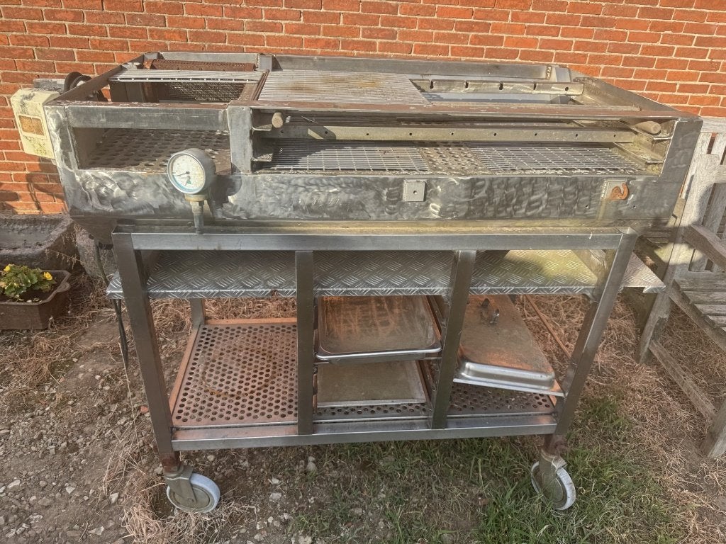bbq inox, Ophalen