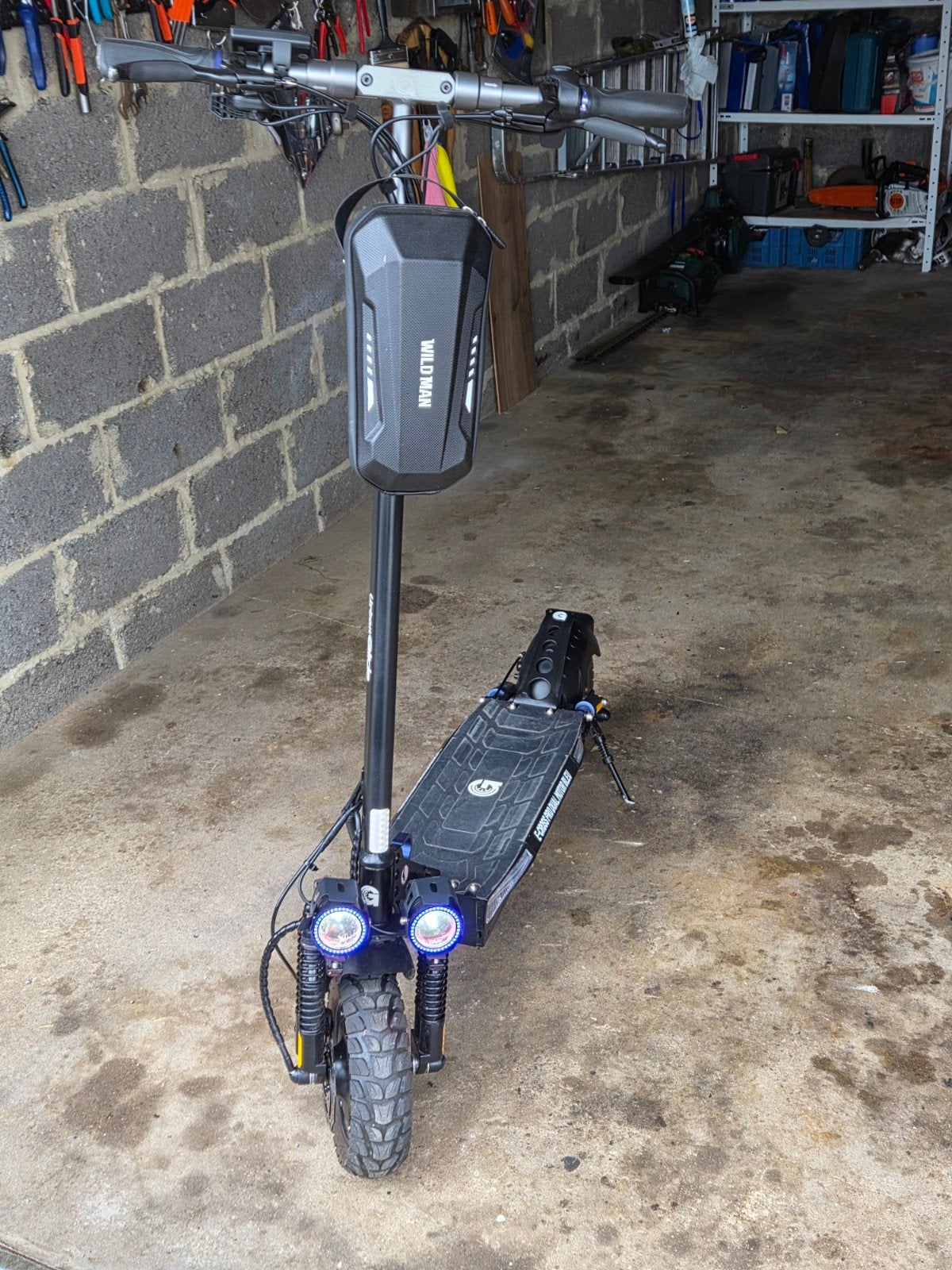 magnifique trottinette électrique  etta nickel, Ophalen of Verzenden, Zo goed als nieuw