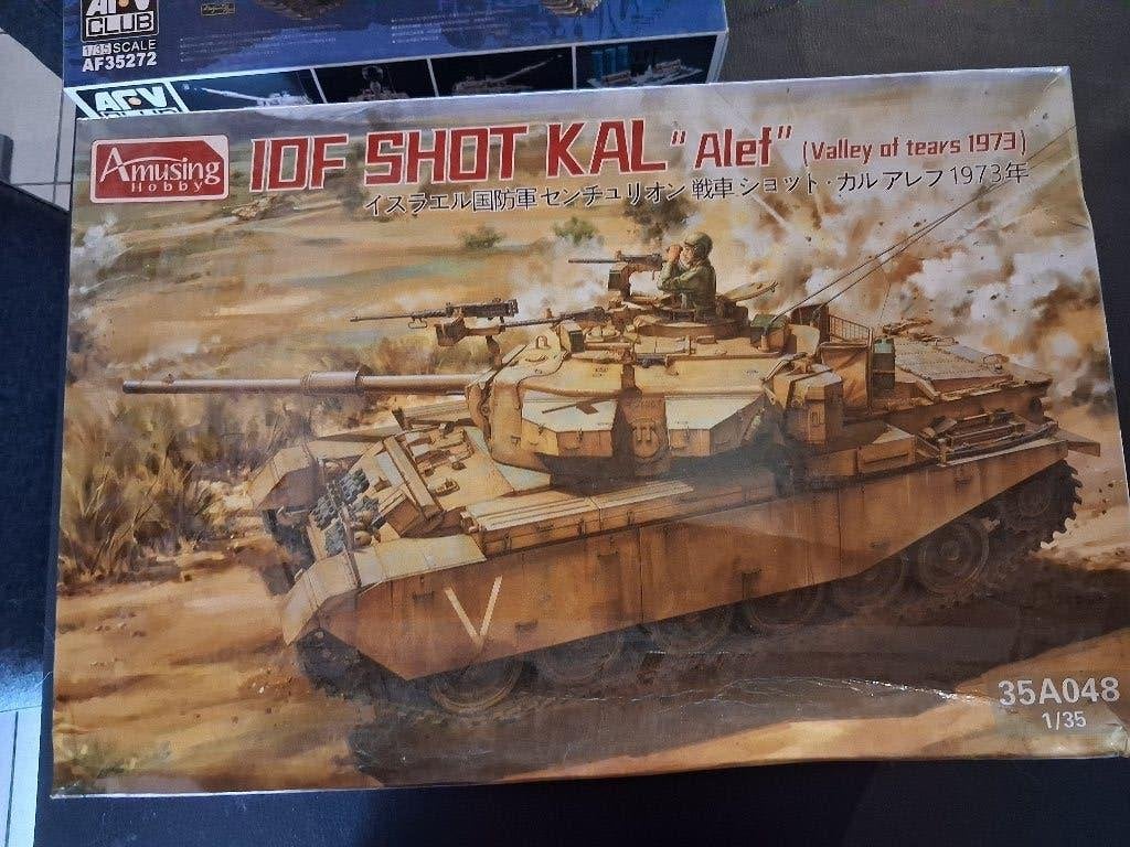 IDF Shot Kal " Alef", Hobby en Vrije tijd, Modelbouw | Auto's en Voertuigen, Tank, 1:32 tot 1:50, Nieuw, Ophalen