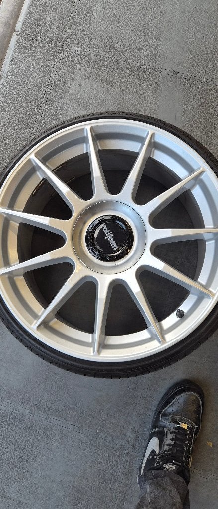 Jante rotiform dtm 18 5x100/5x112, 18 inch, Gebruikt, Velg(en), 195 mm