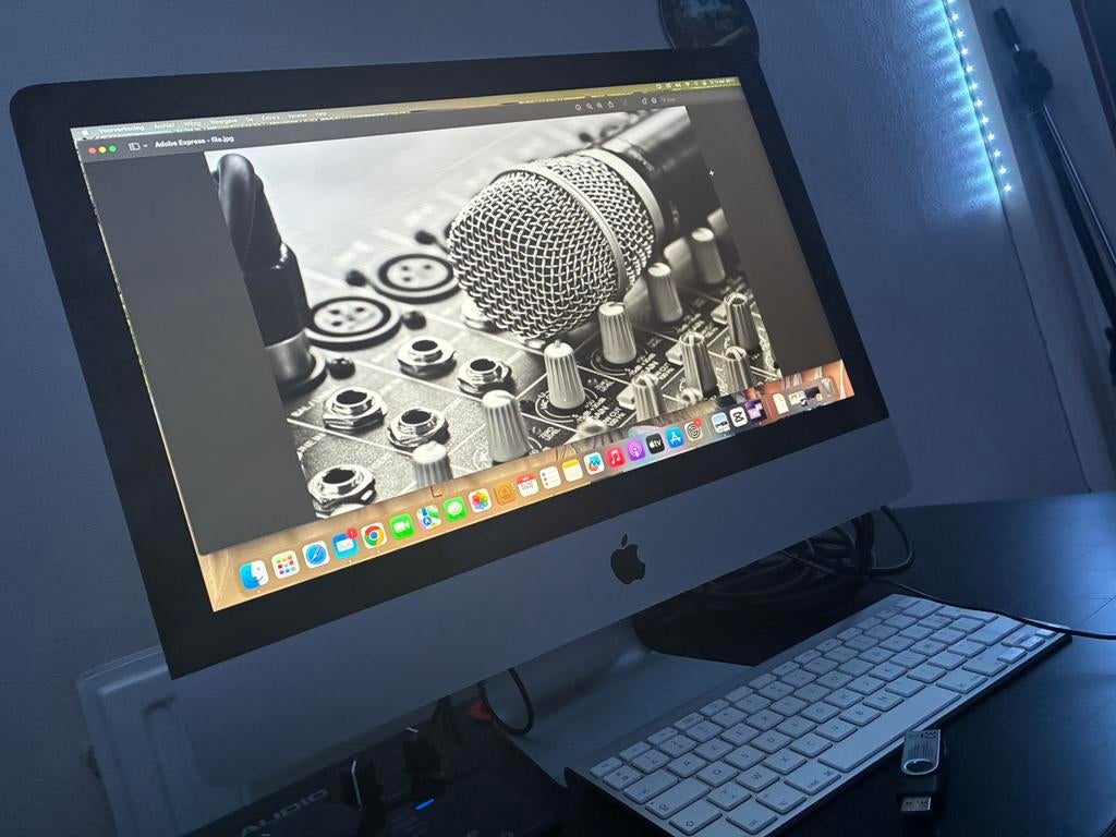 Apple iMac 21.5” Late 2013 – i5 – 8GB – 1TB SSD – Ventura”, Informatique & Logiciels, Apple Desktops, Comme neuf, iMac, SSD, 8 GB