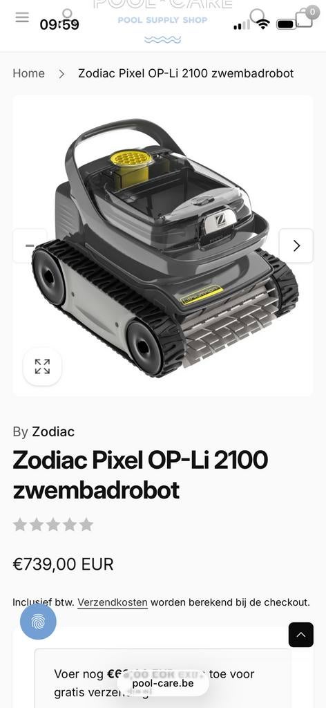 Robot piscine Zodiac sans fil neuf encore emballé, Enlèvement ou Envoi, Neuf