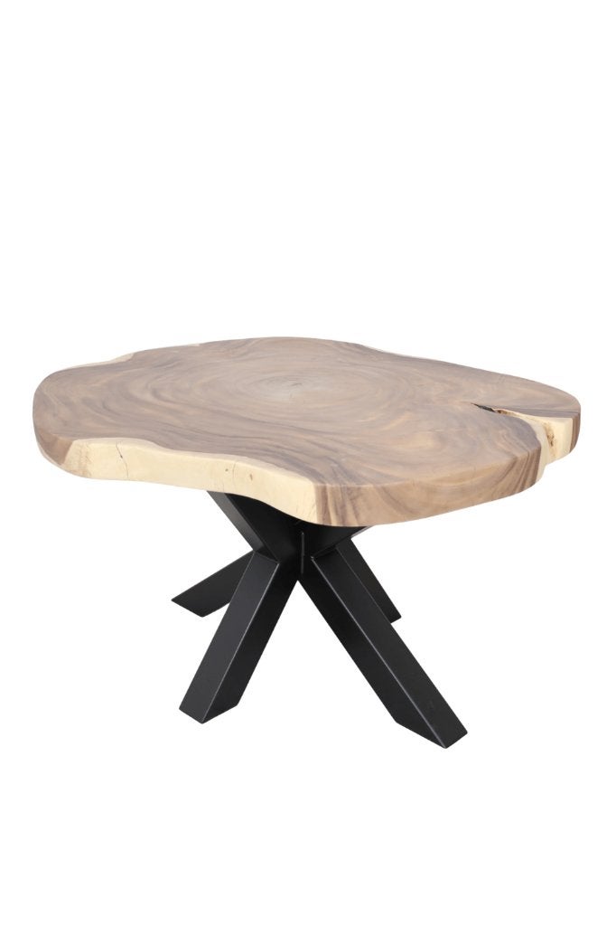 ronde boomstam eettafel, Huis en Inrichting, Nieuw, Ophalen of Verzenden, Vijf personen of meer, Overige vormen