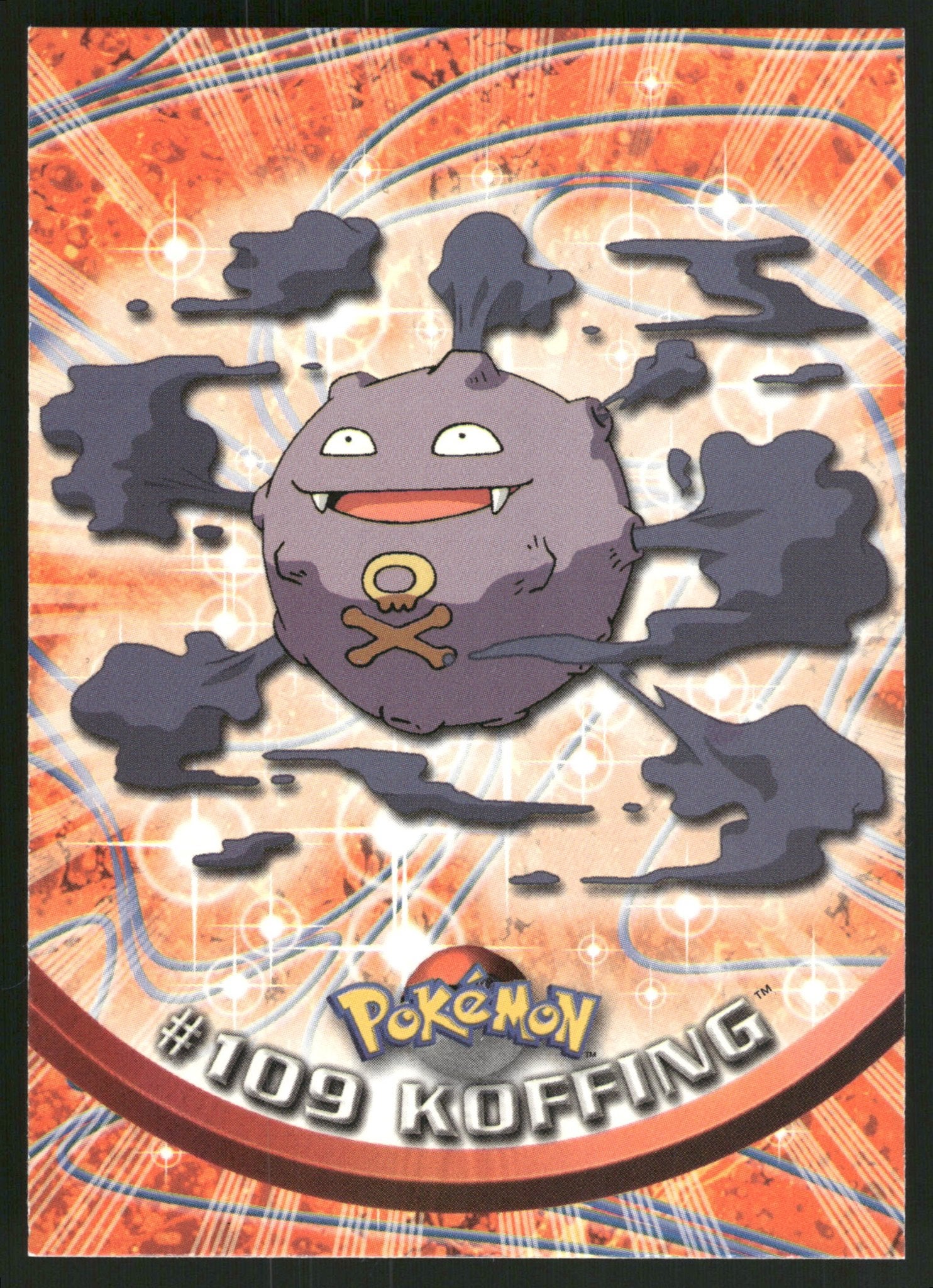 Koffing 109/144 - Topps Series 2 (NM), Hobby en Vrije tijd, Verzenden