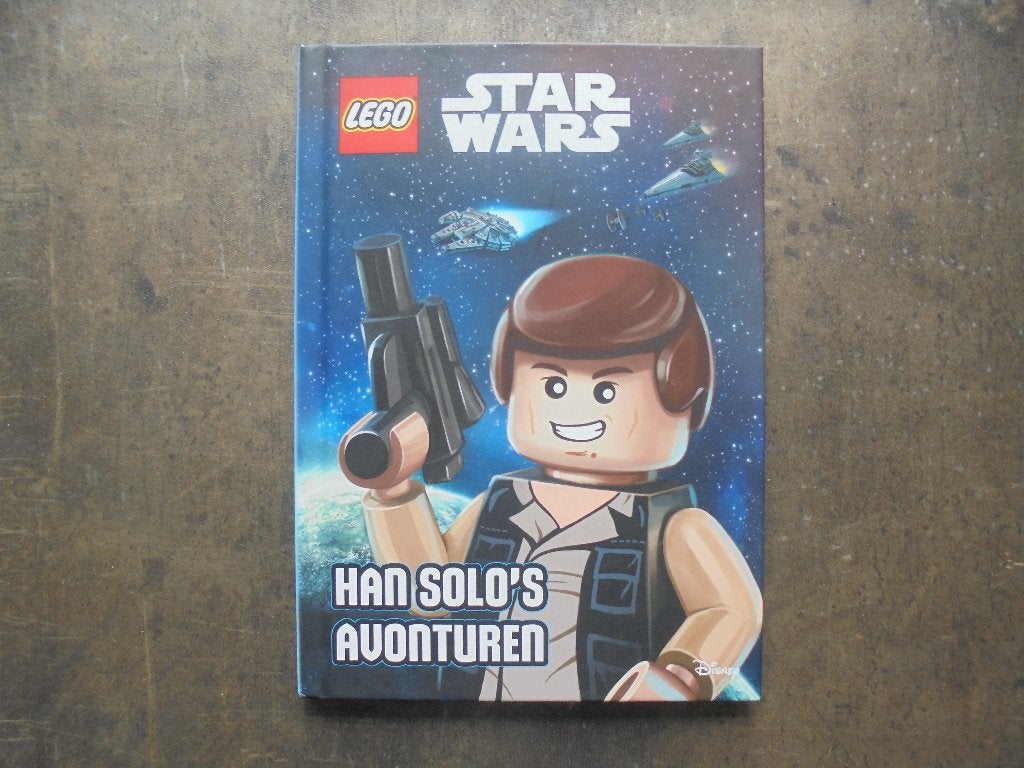 Lego Book Lego Star Wars Han Solo's Avonturen (zie foto's), Ophalen of Verzenden, Zo goed als nieuw, Lego, Star Wars