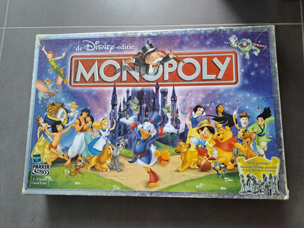 Monopoly disney 2002, Hobby en Vrije tijd, Ophalen of Verzenden