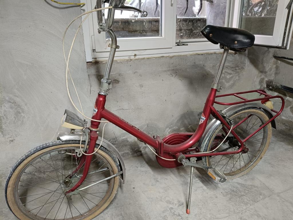 Oud mini fiets, Fietsen en Brommers, Fietsen | Vouwfietsen, Ophalen