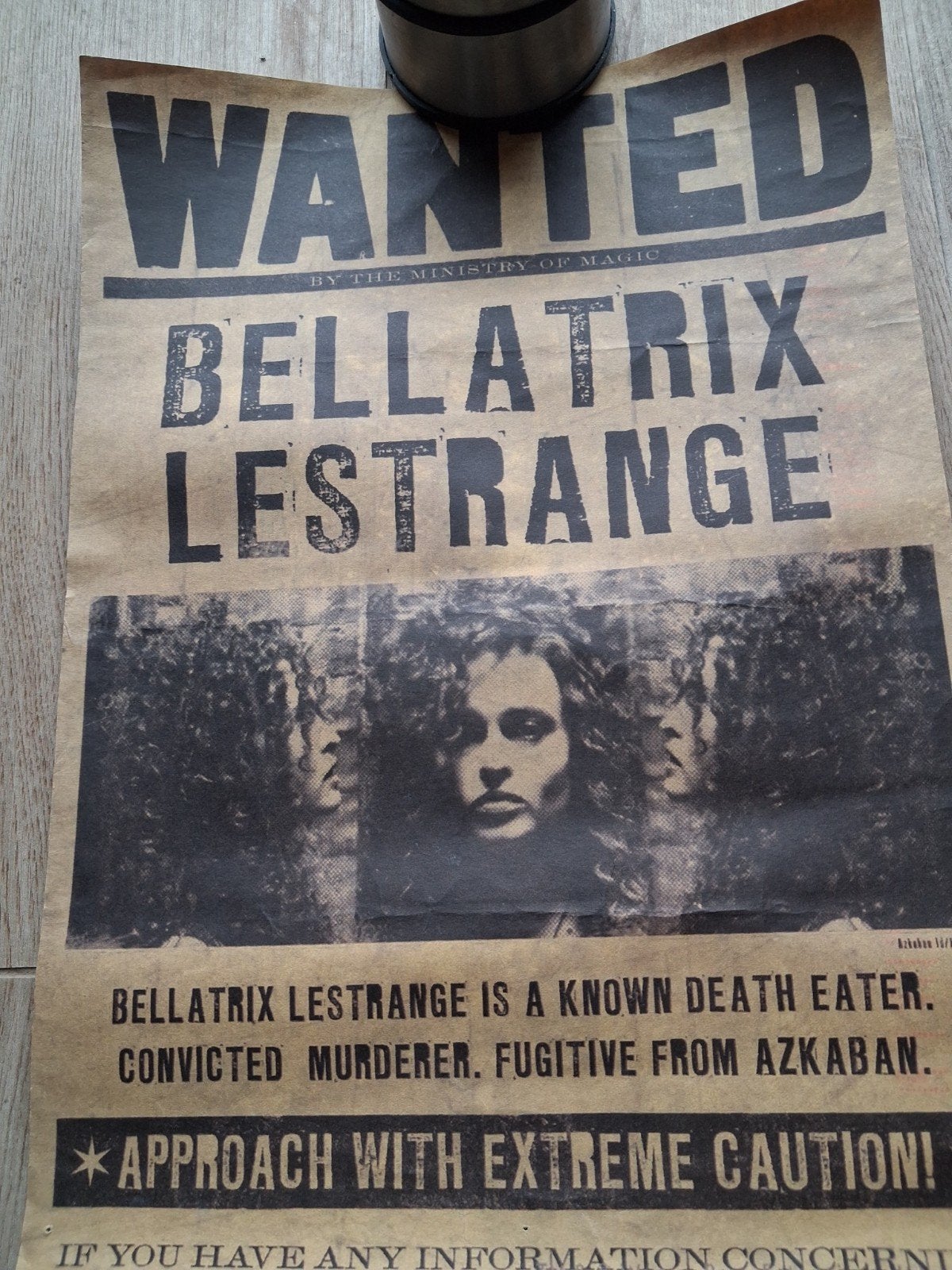 Affiche Harry Potter, Enlèvement