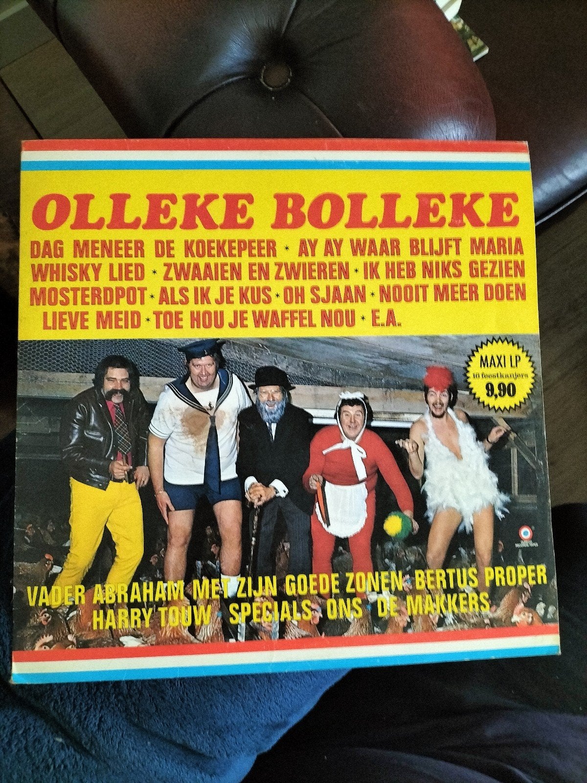 LP Olleke Bolleke van Vader Abraham en andere artiesten, Verzenden