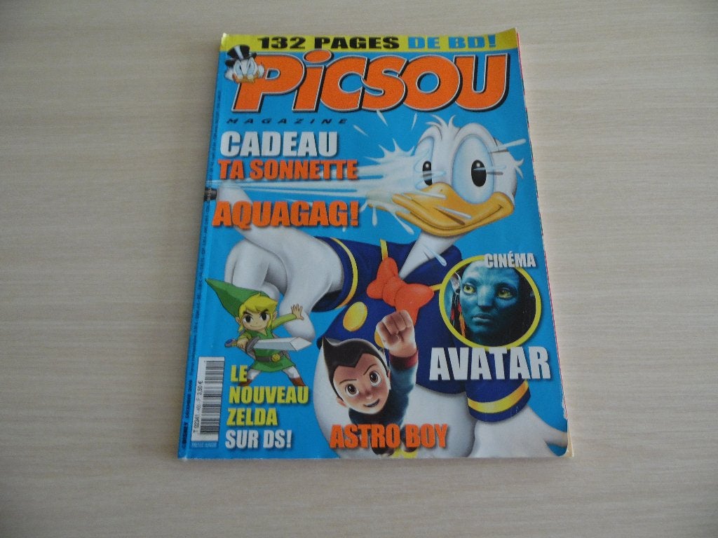 PICSOU  MAGAZINE N° 455, Enlèvement ou Envoi, Comme neuf, WALT DISNEY, Une BD