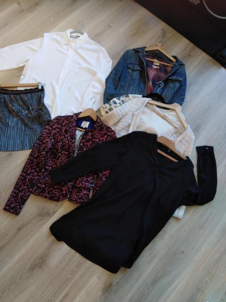 pakket kledij maat S/M, Kleding | Dames, Dames-kledingpakketten, Ophalen, Gedragen, Maat 36 (S)