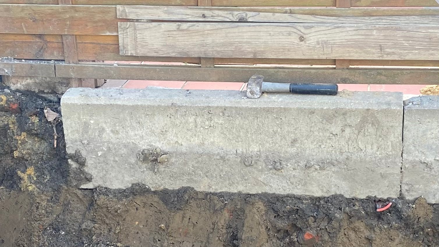 Stoepbanden Borduren 7 stuks, Tuin en Terras, Ophalen, Zo goed als nieuw, Beton, Overige typen