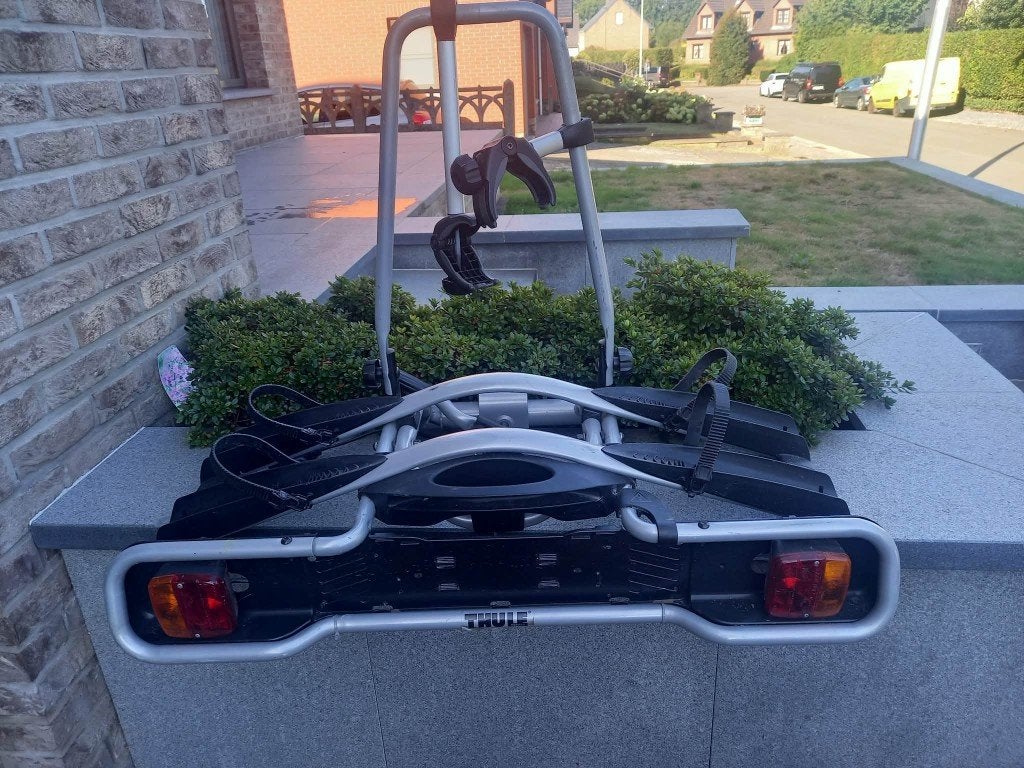 fietsendrager thule, Enlèvement, 2 vélos, Utilisé, Pneus larges