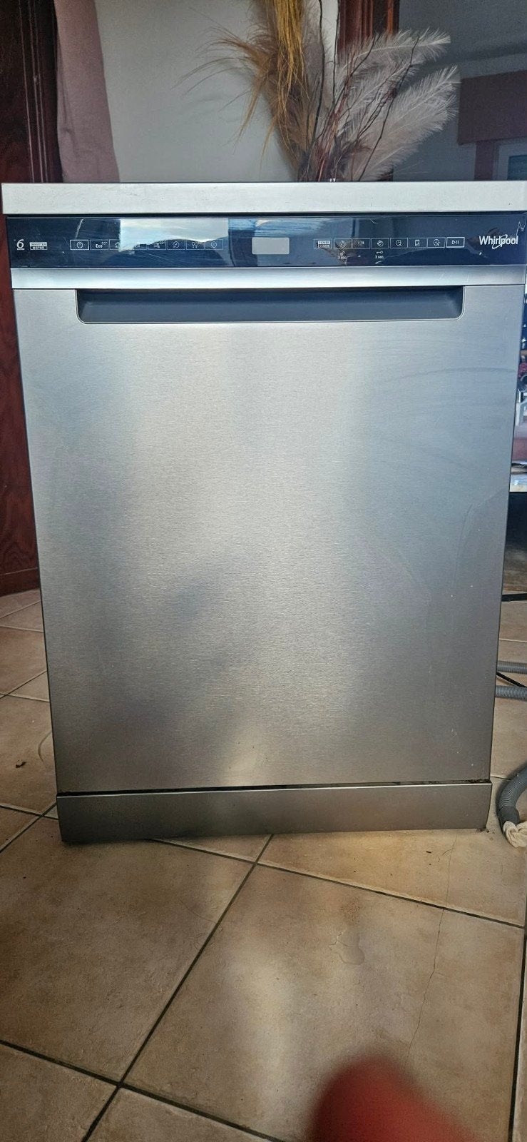 moet weg: Vaatwasser Whirlpool te koop W7F HS41 X MaxiSpace, Elektronische apparatuur, Ophalen, Vrijstaand