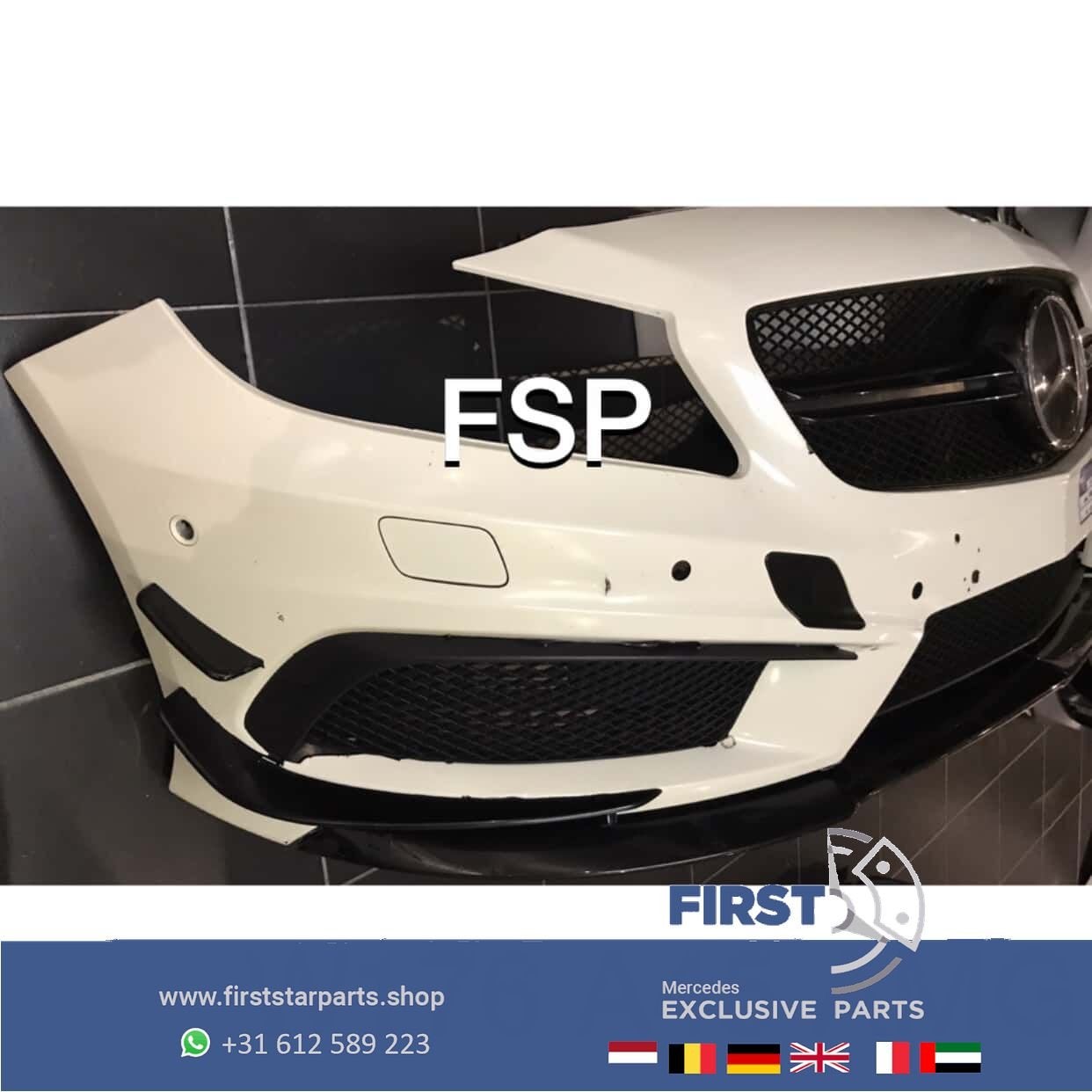 W176 A45 AMG PAKKET 45 VOORBUMPER + ACHTERBUMPER ORIGINEEL M
