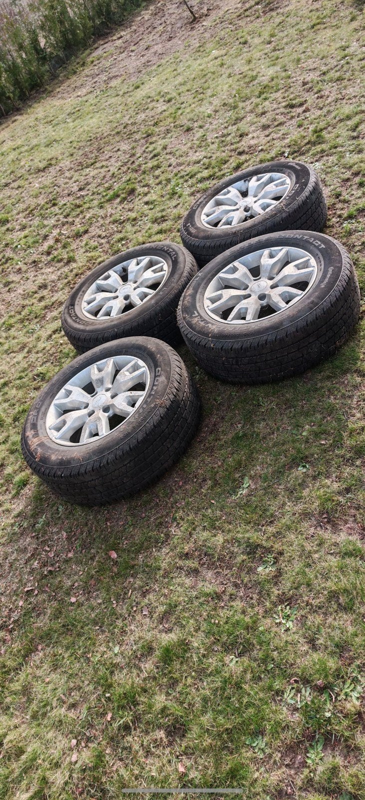 4 banden op velg 265 60R 18 Ford Ranger, Enlèvement, Utilisé