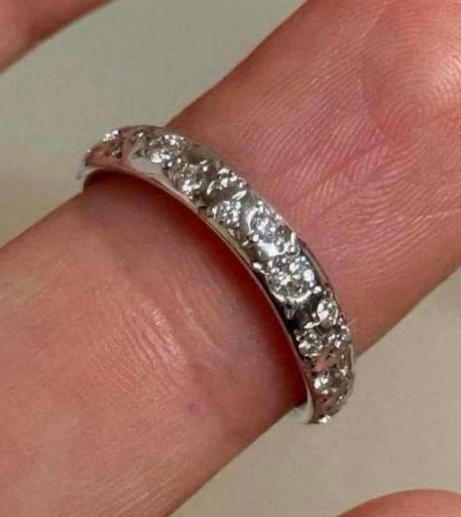 Nieuwe Pomellato Milano ring 18 karaat goud diamant 0.81ct!, Bijoux, Sacs & Beauté, Bagues, Neuf, Enlèvement ou Envoi, Plus petit que 17