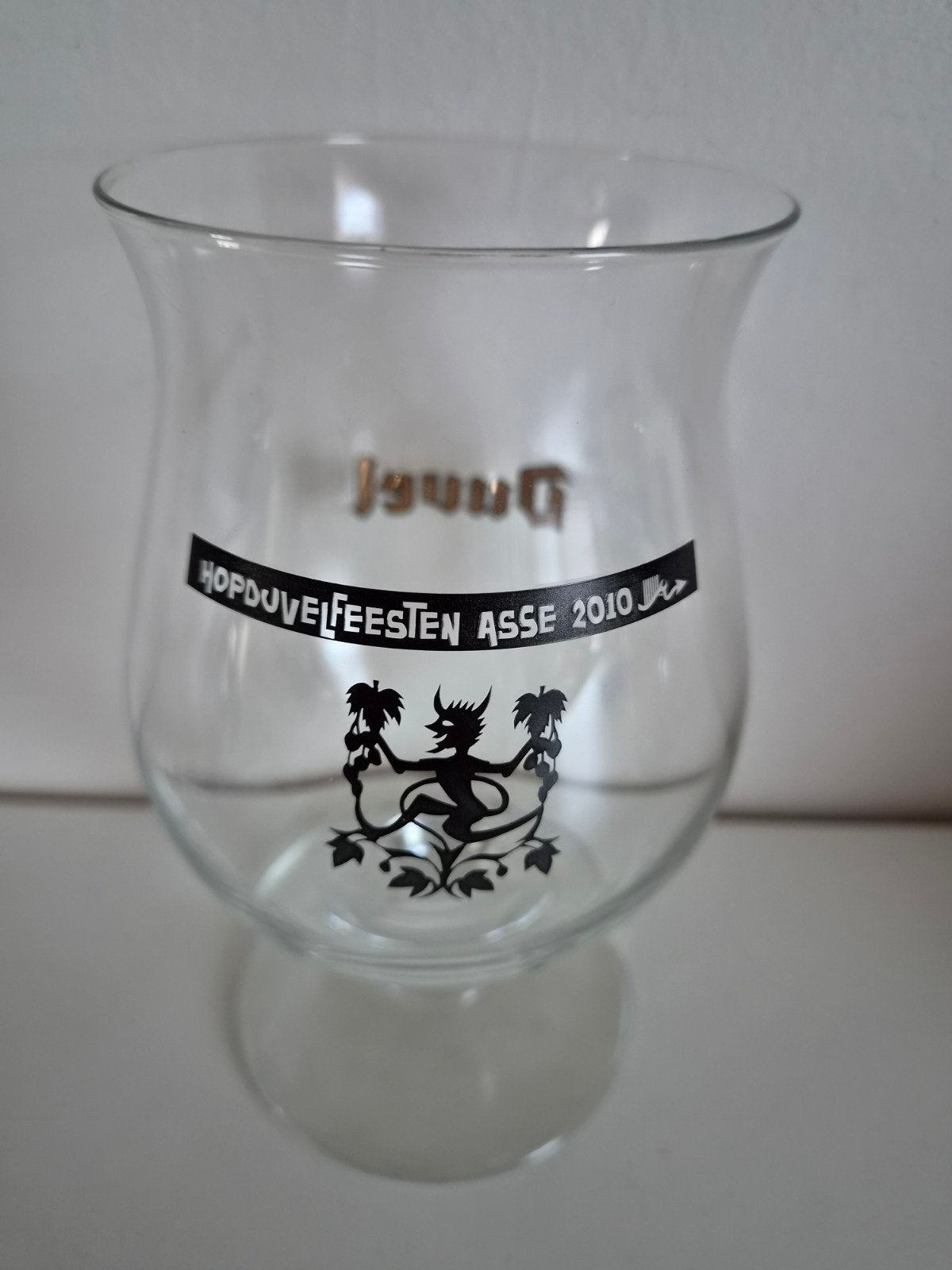 Duvel Hopduvelfeesten Asse 2010 bierglas hopduvel, Enlèvement ou Envoi, Neuf, Verre ou Verres, Duvel