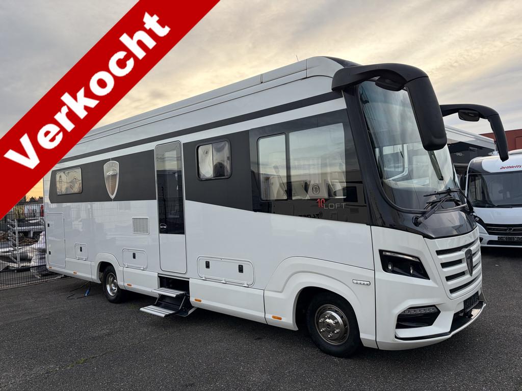Morelo LOFT 87MB 207pk Aut Queensbed Levelsysteem Luchtverin, Caravans en Kamperen, Galliersweg 39
5349AT  OSS, NL, Diesel, Tot en met 3