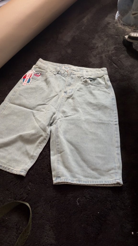 Polar big boy shorts, Ophalen, Blauw, Nieuw, Polar Skate Co.