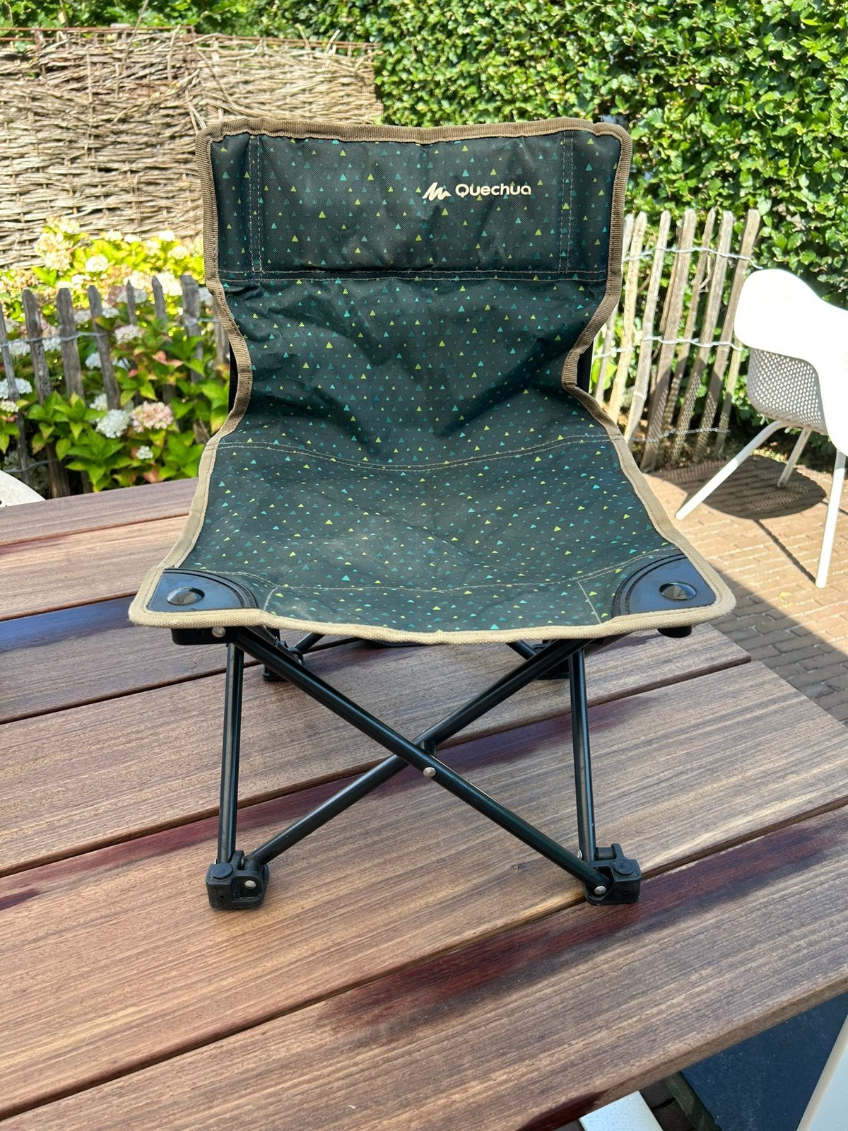 Kampeerstoel kind Quechua - decathlon, Caravanes & Camping, Meubles de camping, Enlèvement, Comme neuf, Chaise de camping
