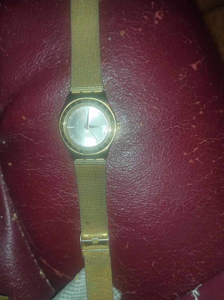 Swatch irony wave song moet dringend weg elk bod, Ophalen, Staal, Staal, Polshorloge