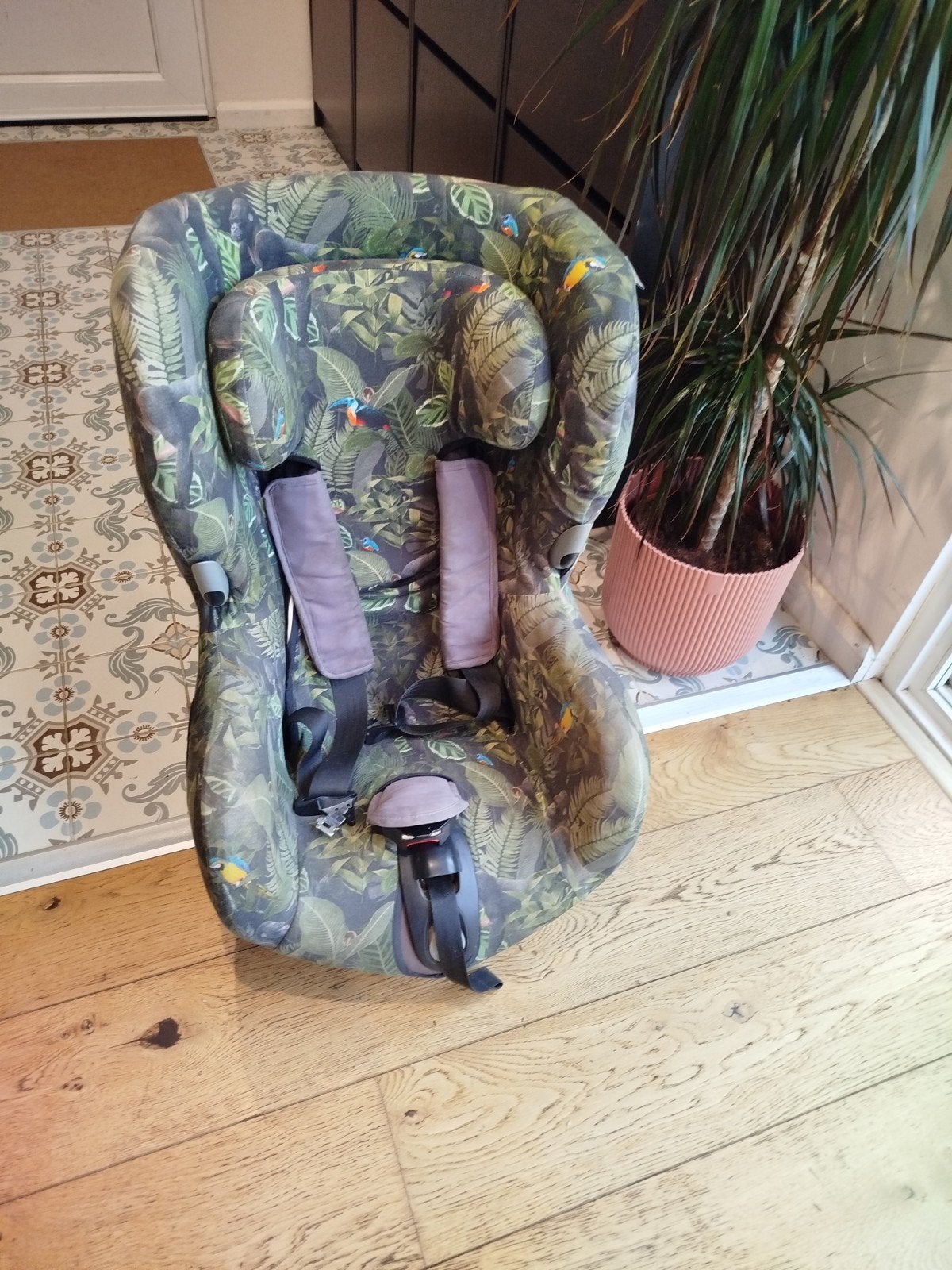 Maxi-Cosi Axiss draaibare autostoel met wasbare hoes (Ukje), Kinderen en Baby's, Ophalen, 9 t/m 18 kg, Maxi-Cosi, Gebruikt