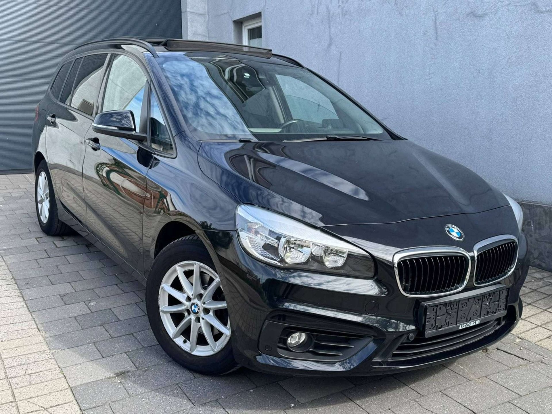 Bmw 216D Gran Tourer 2017 automaat 7 zitplaatsen euro 6b, Auto's, Gebruikt, Euro 6, 116 pk, Bedrijf
